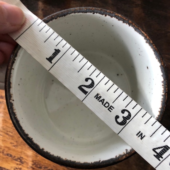 4 Stonehenge English Stoneware Espresso Tea Cups and Saucers Winter Wheat - Picture 7 of 9